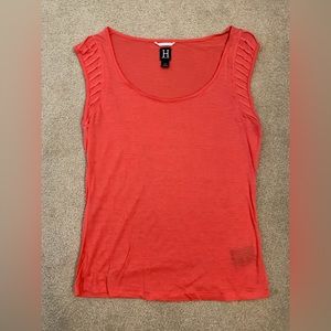 Hilfiger dark coral top